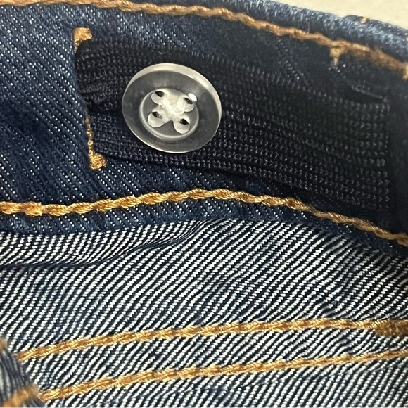 Girls Old Navy High Rise Adjustable Denim Shorts Size 12 Raw Hem - Picture 8 of 12